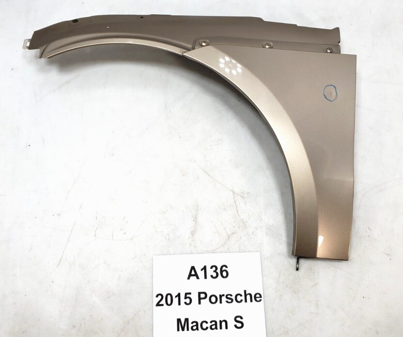 ✅ 2015-2023 OEM Porsche Macan S 95B Front Left Driver Side Fender Gold *NOTE
