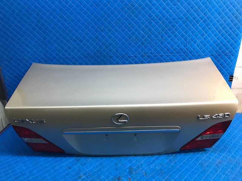 01-03 LEXUS LS430 REAR TRUNK TAILGATE LIFTGATE LID PANEL OEM Gold