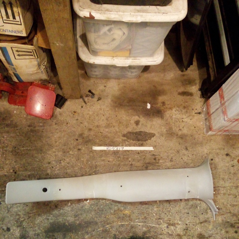 1991-94 Chevy S10 Blazer JimmyPASSENGER B-PILLAR INTERIOR TRIM PANEL RIGHT