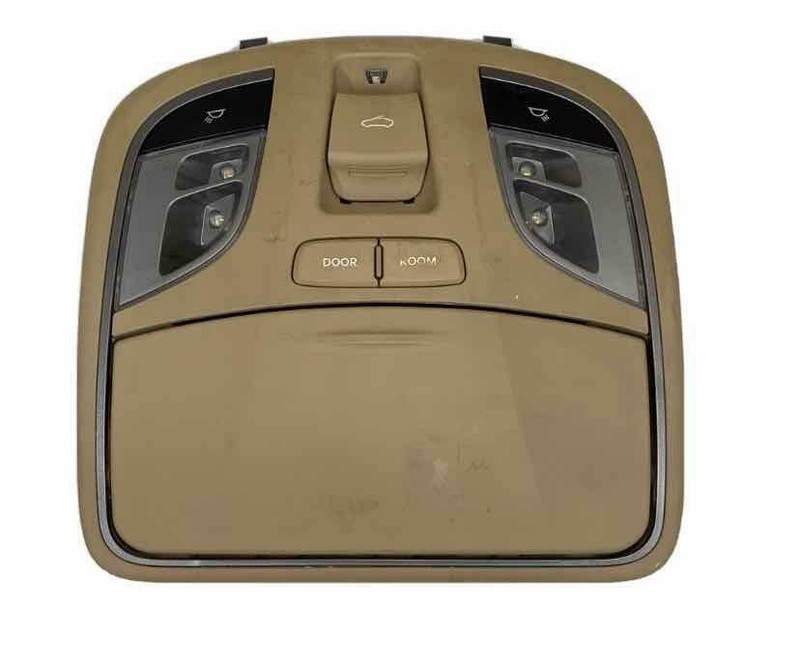 2014 HYUNDAI SONATA ROOF OVERHEAD CONSOLE W/SUN ROOF BROWN ASSY OEM 928103S060
