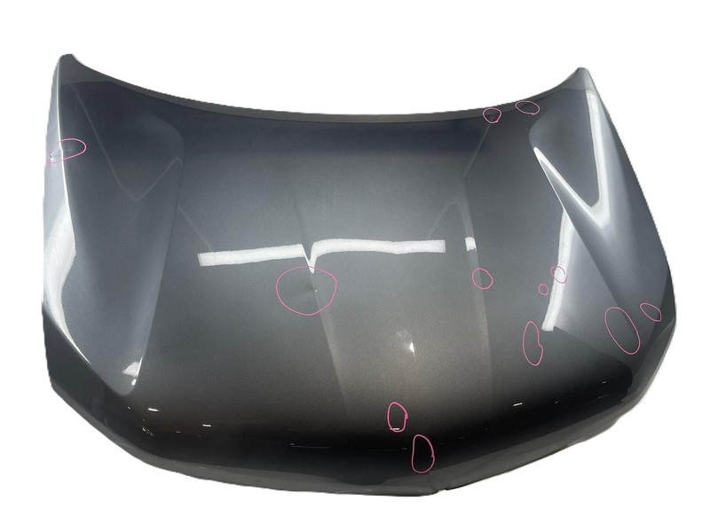 2018-2024 Chevy Traverse Lt Front Hood Gray Ext 464C Dent Scratch See Pictures
