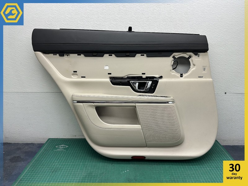 14-19 JAGUAR XJ XJR REAR LEFT DRIVER SIDE INTERIOR DOOR PANEL TRIM OEM