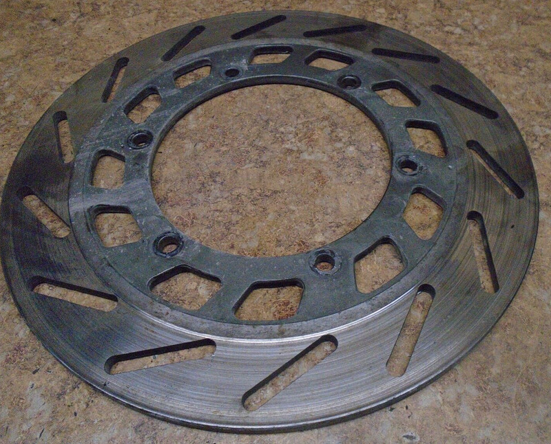 1987 Yamaha Venture XVZ 1300 XVZ1300 Front Disk Brake Rotor Wheel Rim 1986 1988