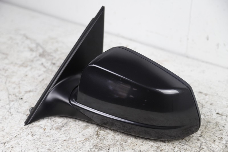 11-13 BMW F10 Driver Door Mirror NO GLASS Power Folding No Camera Gray B90