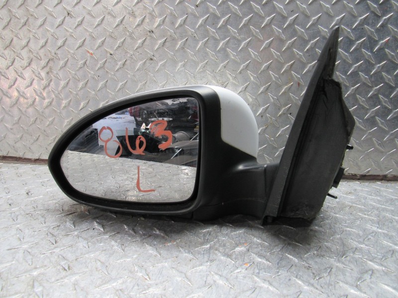 11-15 CHEVROLET CRUZE DRIVER SIDE VIEW MIRROR NON-HEATED W/PAINTED WHITE DP6