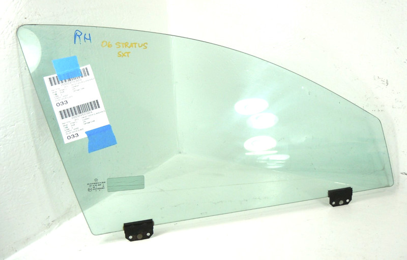 2001-2006 Dodge Stratus Sedan Front Door Window Glass Passenger Right OEM