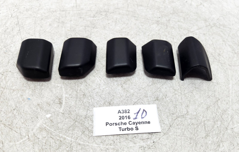 ✅ 11-18 OEM Porsche Cayenne 958 Front Rear Left Right Grab Handle Cap Trim SET