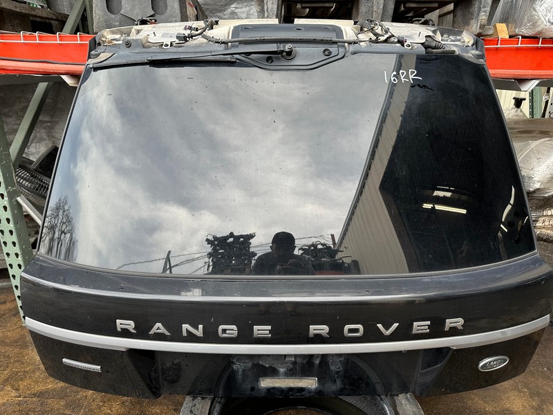 13-22 Range Rover L405 REAR TRUNK LID HATCH TAILGATE GLASS ASSEMBLY Black OEM