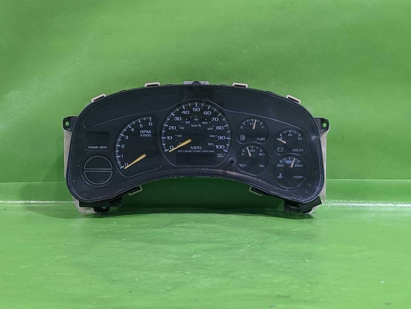 00 01 SILVERADO SPEEDOMETER CLUSTER OEM 4562-1