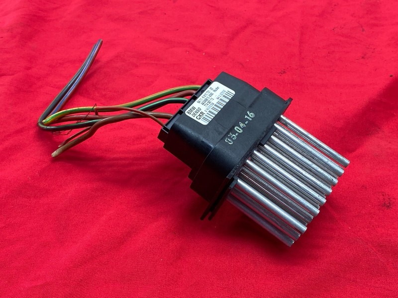 03-08 BMW E85 E86 Z4 HVAC AC Heater Blower Motor Fan Speed Resistor Unit OEM ✅