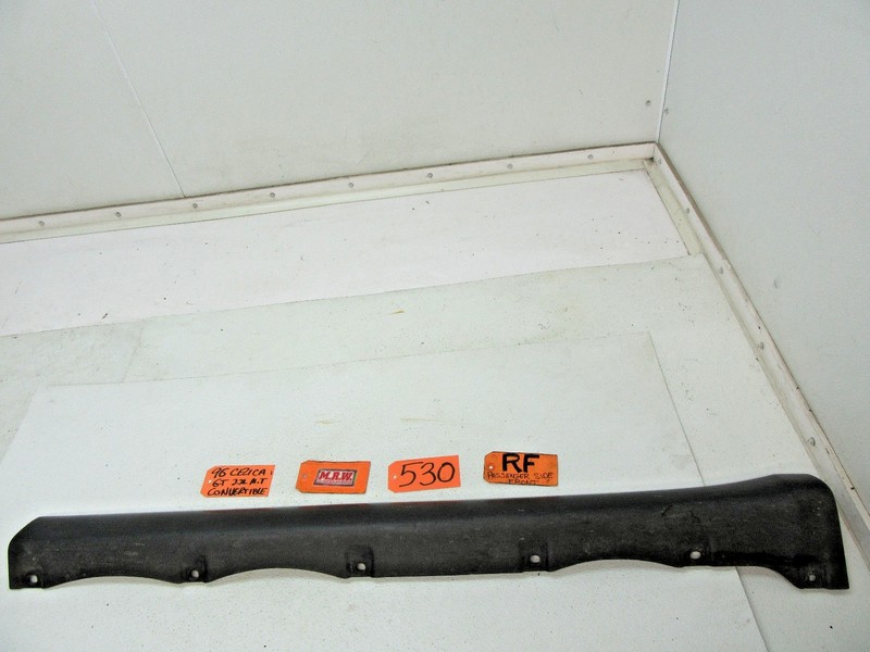 FITS 94-99 CELICA PASSENGER SIDE SKIRT FRONT ROCKER PANEL MOLDING TRIM COVER CAP