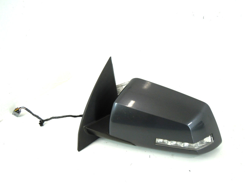09-14 Chevrolet Traverse Power Door Mirror Driver Left Manual Fold Turn Lamp OEM