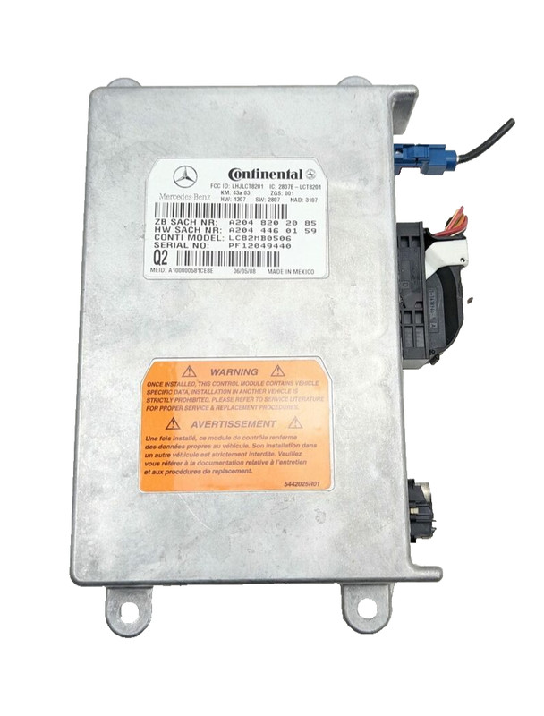 Mercedes W219 CLS63 AMG E350 Voice Communication Control Module 2218708726 OEM