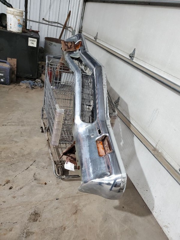 Front Bumper Fits 72 CHEVROLET PASS. 292489