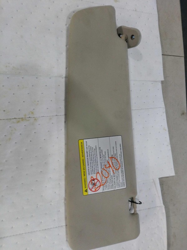2019 RAM ProMaster 2500 Van Tan Sun Visor OEM Used Part 59084