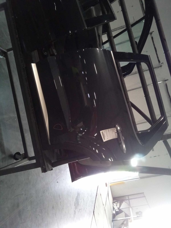 2020 Hyundai Palisade Left Rear Door Grey Dented 70K Miles OEM Part