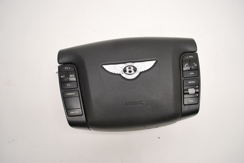 2006-2012 BENTLEY CONTINENTAL FLYING SPUR DRIVER STEERING WHEEL AIR BAG SRS OEM