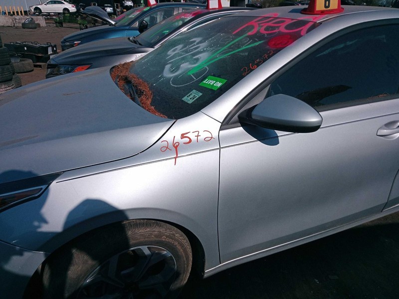 Kia Forte 2020 Left Fender SILVER 662744 5206