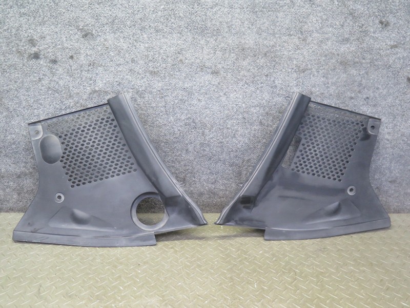 1999-2004 PORSCHE 911 996 FRONT WINDSHIELD COWL VENT TRIM PANEL SET OF 2