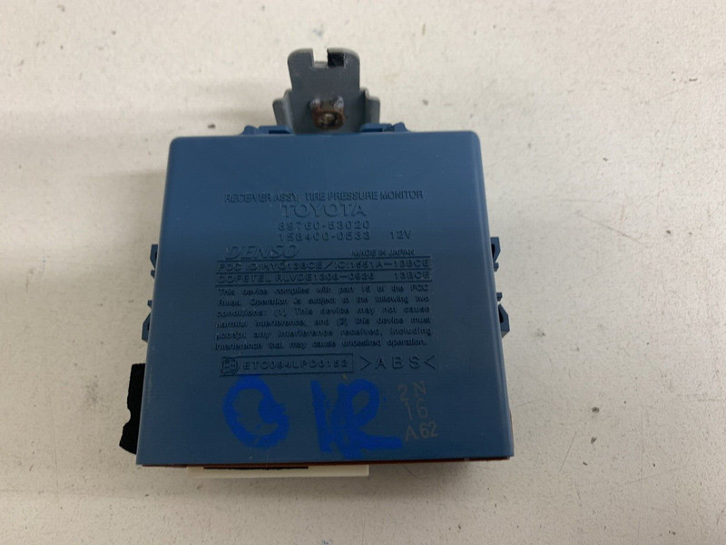 2006-2013 Lexus IS250 IS350 Suspension TPMS Control Module Computer 89760-53020