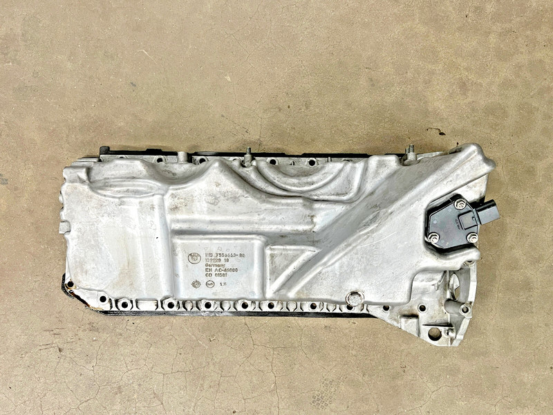 ⭐2011-2016 BMW 535I N55 3.0L RWD ENGINE OIL PAN W/SENSOR 130K MILES OEM LOT2577