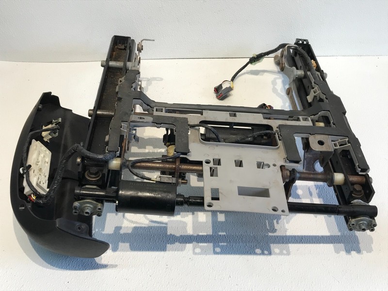00-02 JAGUAR S-TYPE RIGHT RH PASSENGER POWER SEAT TRACK MOTOR RAIL Assembly