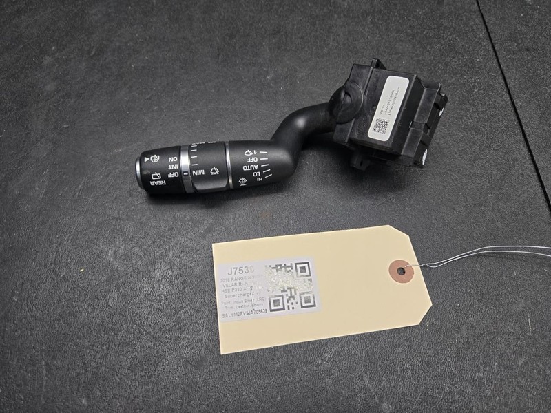 Steering Column Wiper Switch 2018 Range Rover Velar J8A2-3F973-AA 2019 - 2022