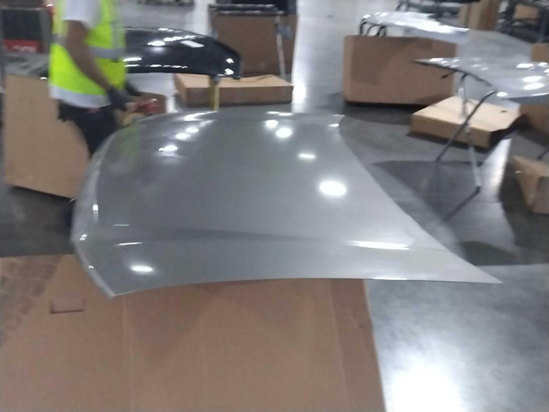 2008 Chevrolet Trailblazer OEM Grey Hood Panel - Used, 142K Miles