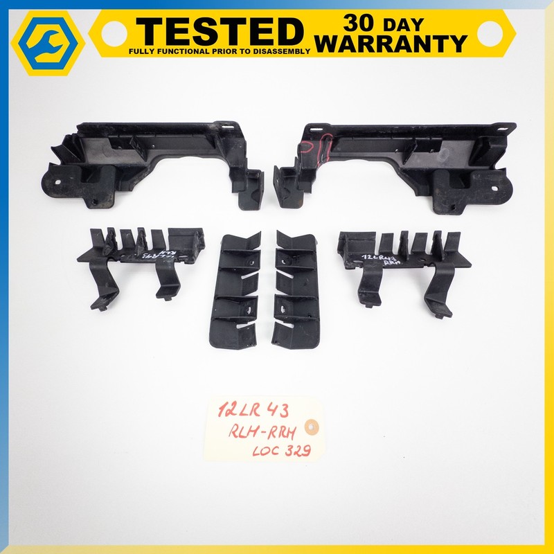 05-16 LAND ROVER L319 LR4 REAR LEFT & RIGHT FENDER SUPPORT BRACKET MOUNT SET OEM