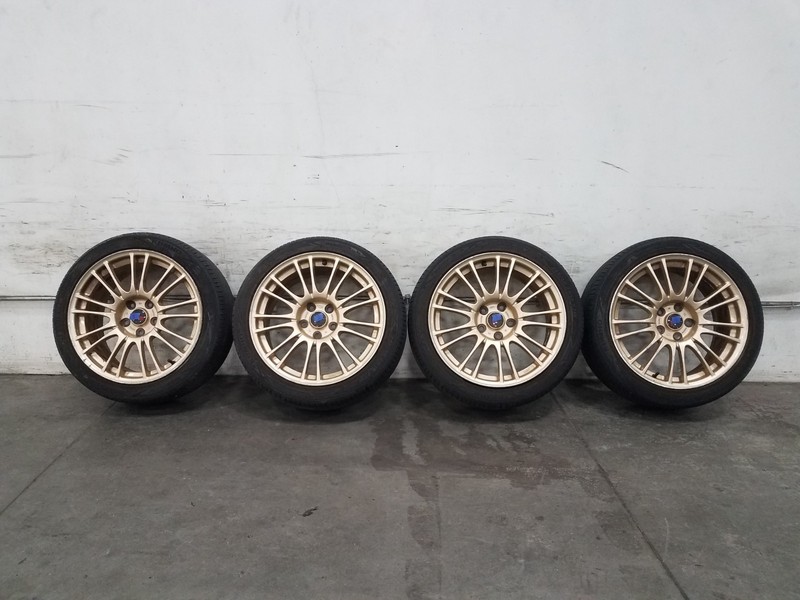 2010 Subaru WRX STi BBS RV739 18" Gold Wheel Tire Set- * #7397 KK3