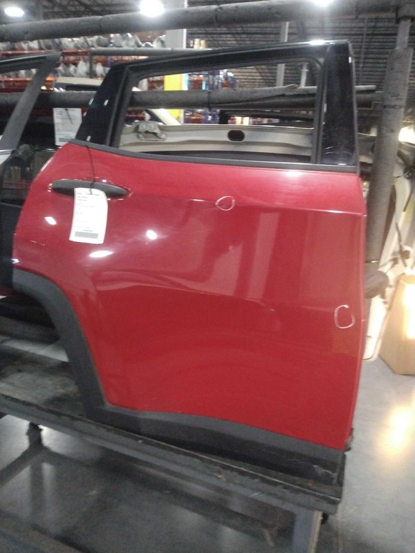 2018 Jeep Compass Rear Right Door Red - Good Condition, OEM Part 661881