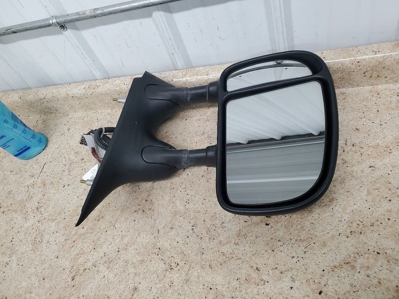 Driver Side View Mirror Dual Arms Power Fits 09-19 21-22 FORD E350 VAN 305183