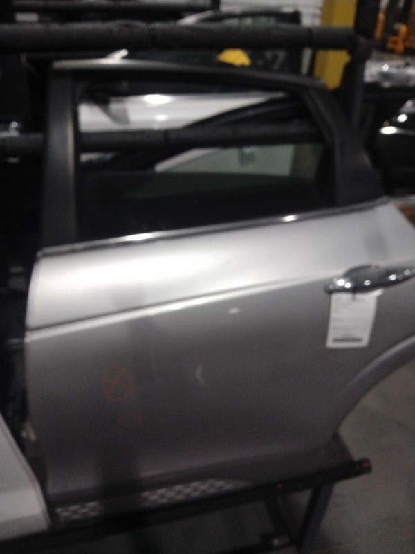 2010 Honda Crosstour Left Rear Door Silver OEM 310763 150k Miles