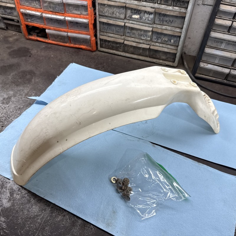 1984 - ? Yamaha TT600TT 600 Front Fender With Mounting Hardware