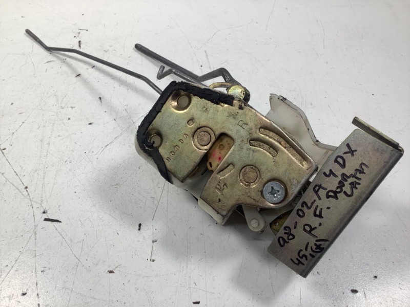 98-02 Honda Accord 4DR DX Door Latch Right Front OEM