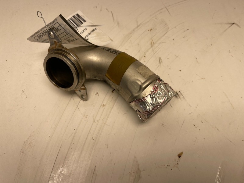 13-18 AUDI A8 S6 S7 4.0L RIGHT PASSENGER TURBO INLET INTERCOOLER PIPE OEM
