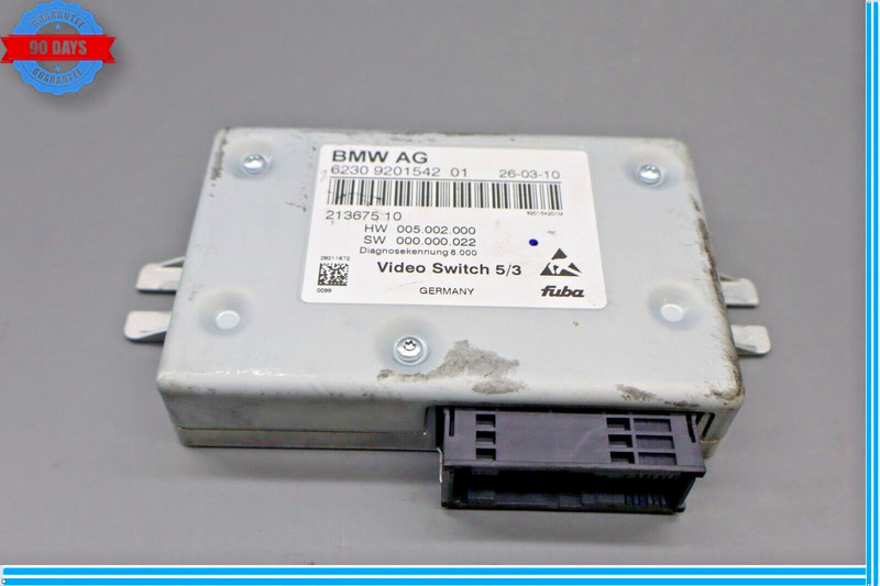 09-15 BMW F01 F02 750Li 750i Multimedia Video Player Switch Control Module Oem