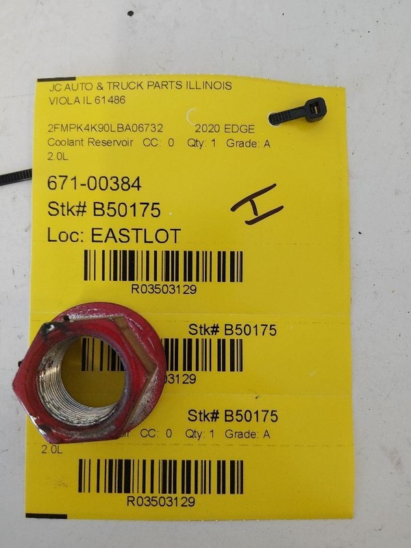 Coolant Reservoir Turbo Fits 16-23 EDGE 3503129