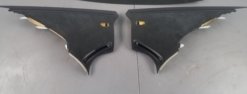 2011 Mercedes Benz AMG E 63 C Pillar Trim Panels #8509 H5