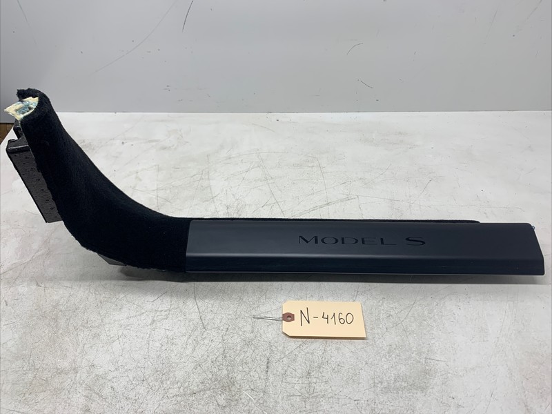 2021-2023 TESLA MODEL S PLAID A PILLAR DOOR TRIM LEFT DRIVER 1585788-00 4160 S6