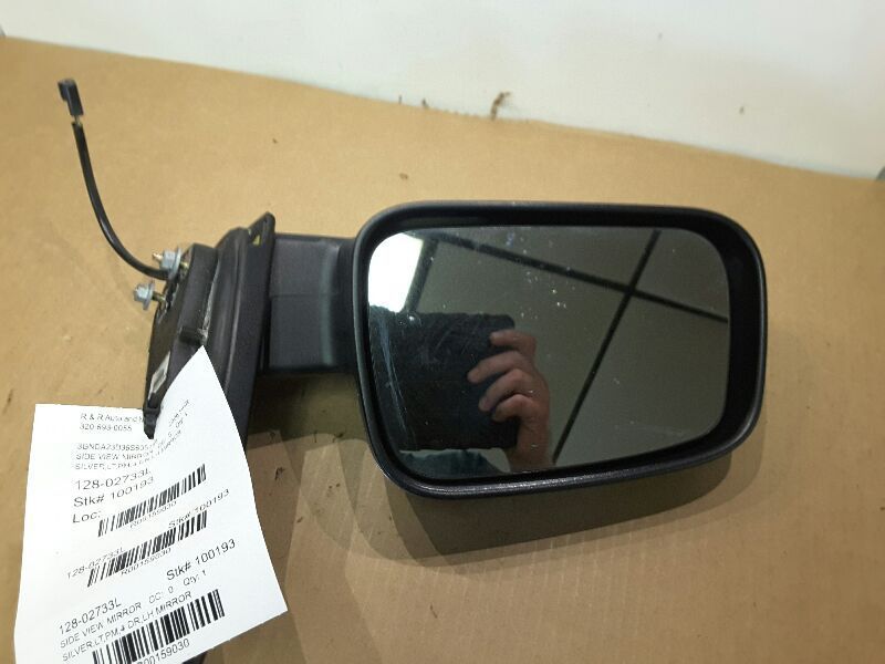 DRIVER SIDE VIEW MIRROR POWER WITHOUT DELUXE TRIM SATIN CHROME FITS HHR 159030
