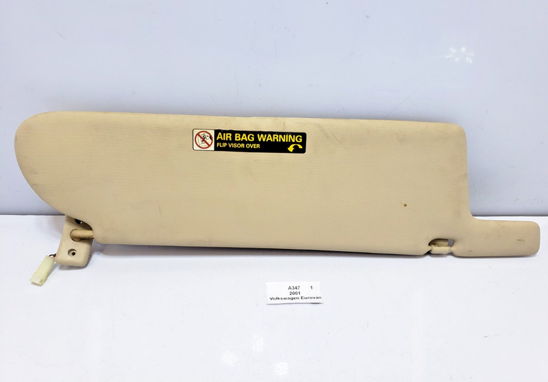✅ 99-04 OEM Volkswagen Eurovan GLS Front Left Driver Sunvisor Sun Visor NOTE*