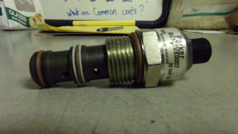 Parker RU101VX0007 9809 Valve *FREE SHIPPING*