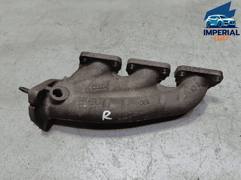 2013 - 2017 AUDI Q7 3.0L CTU RIGHT PASSENGER SIDE EXHAUST MANIFOLD HEADER OEM