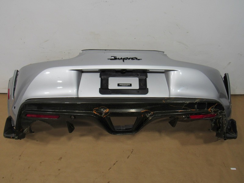 20-22 Toyota Supra 2020 Rear Bumper Shell Cover Carbon Fiber :A
