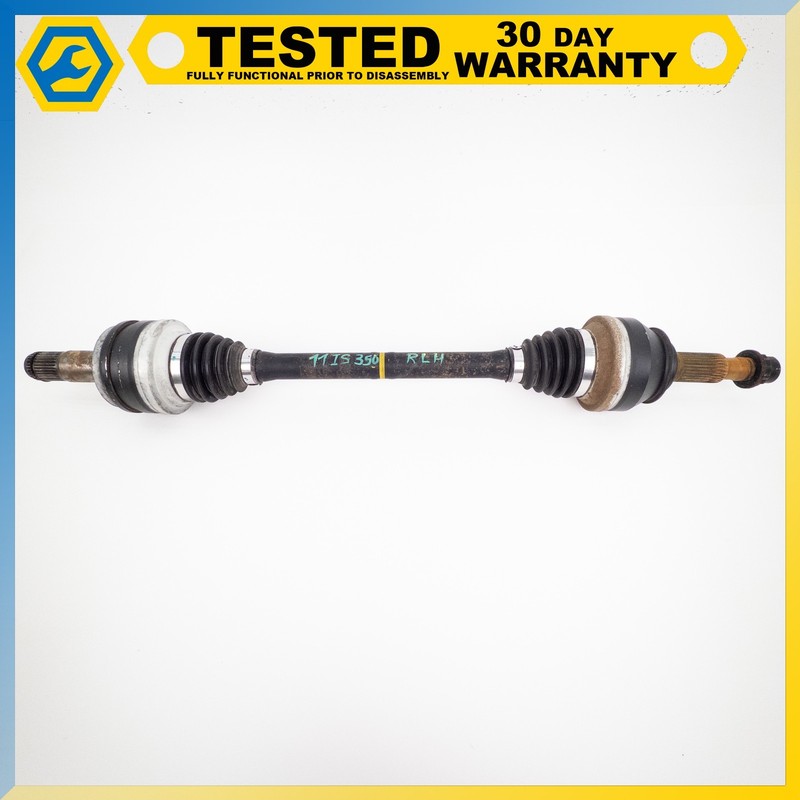 06-13 LEXUS IS350 RWD REAR LEFT DRIVER SIDE CV AXLE SHAFT ASSEMBLY OEM