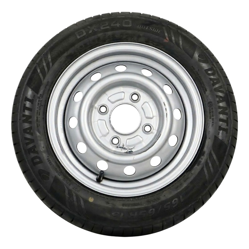 MOKE 13" Wheel & 165/65R13 DAVANTI DX240 Tire Golf Cart 4 Lug
