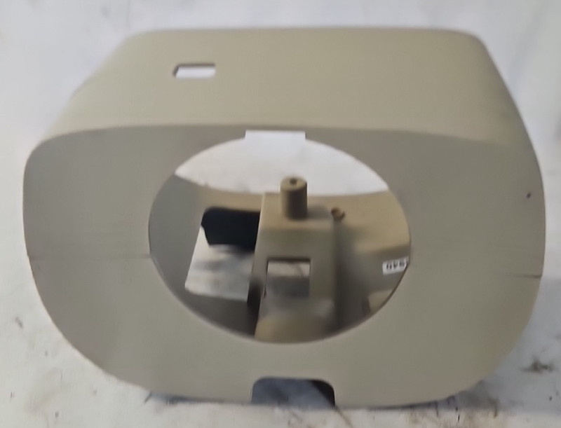 2008-2012 Ford Escape 3 Pc Tilt Steering Column Cover Trim Shroud Stone Gray OEM