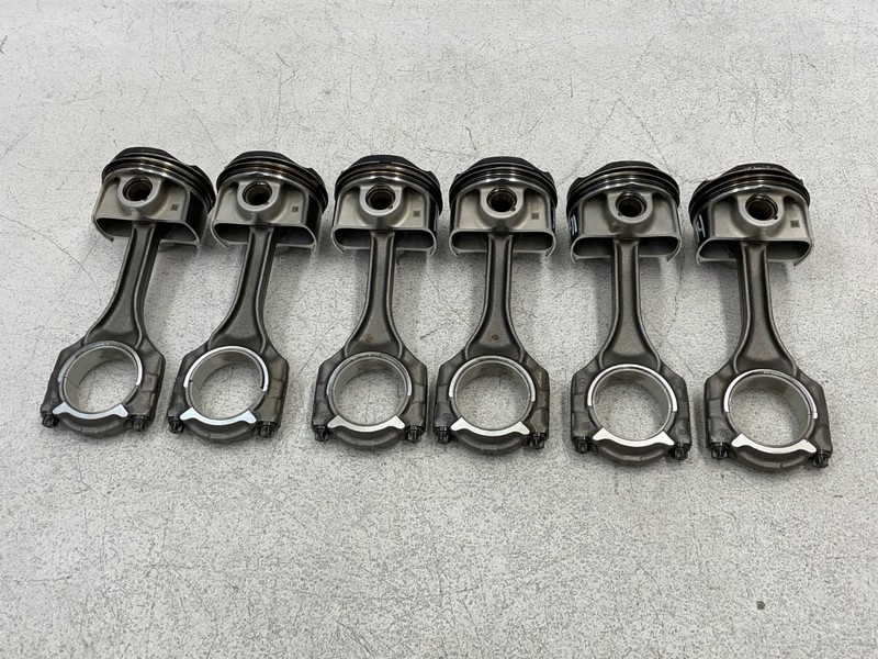 2021 2022 2023 2024 BMW M3 S58 Engine Motor Piston Set Of 6 3.0L 1614 OEM