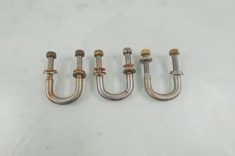 2011 Sea-Doo GTI SE 155 OEM U-Clamp Tow Hooks Set 292000011 292000933